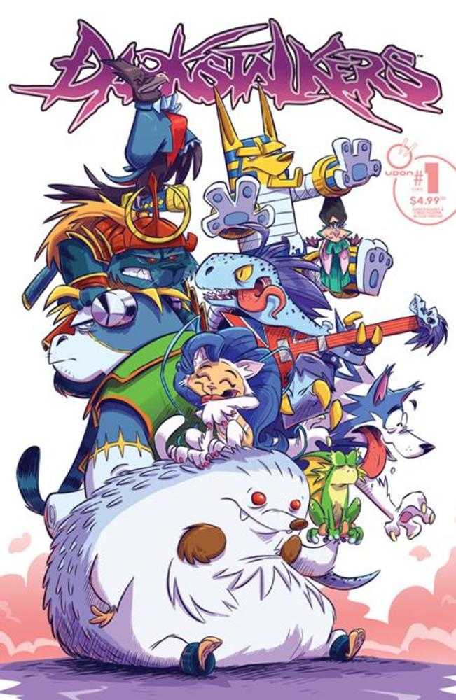 Darkstalkers X Street Fighter Blood Throne #1 (One Shot) Cover C Dax Gordine Variant Previously Foc'D On 4/28/2025