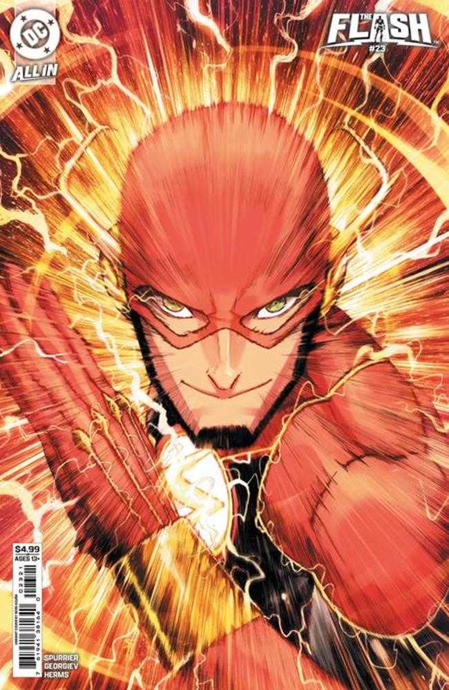 Flash #23 Cover B Serg Acuna Card Stock Variant