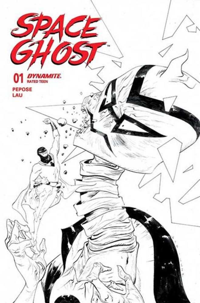 Space Ghost (2025) #1 Cover N 1 in 10 Jae Lee Line Art Variant