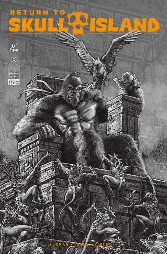 Return To Skull Island #2 (Of 4) Cover D Diego Yapur Inks Variant