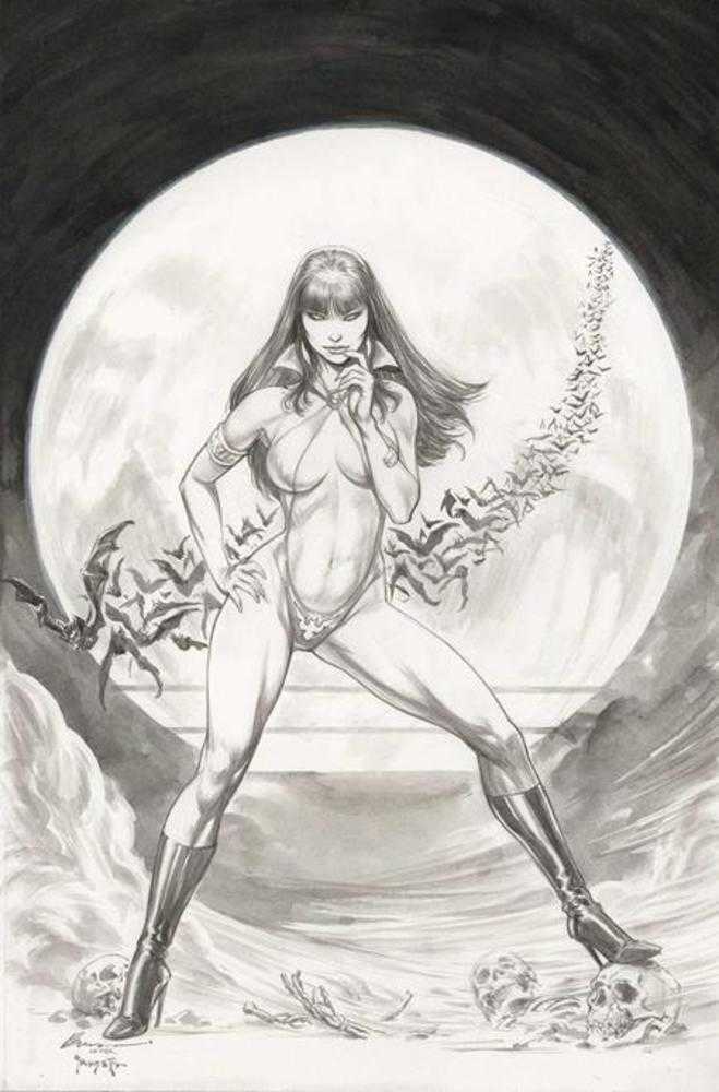 Vampirella Halloween Horror #1 Cover O Inc 1:5 Buzz Line Art Virgin Foc Bonus Variant