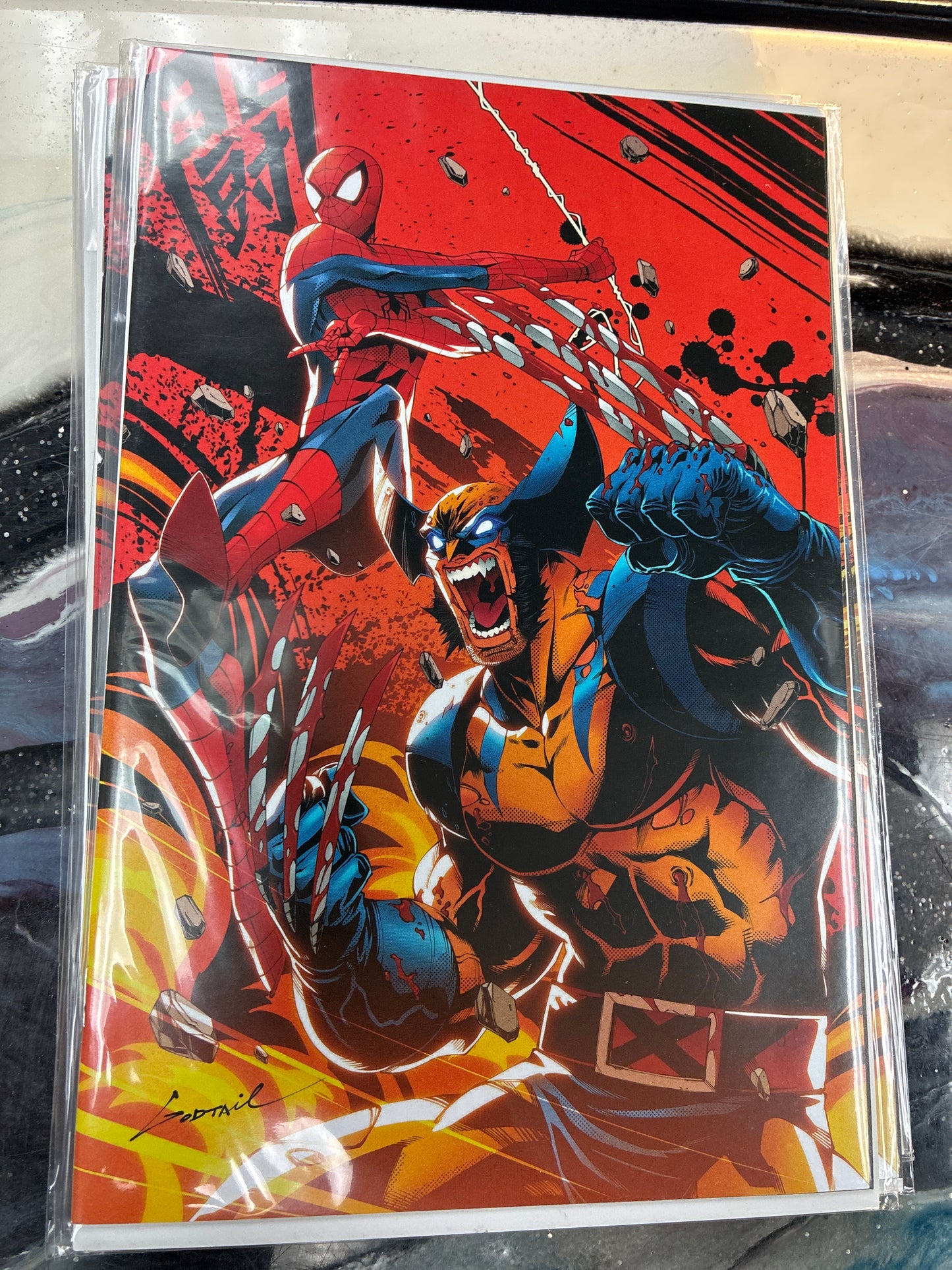 Spider-Man Wolverine #1 Godtail