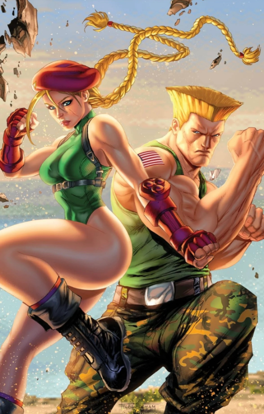 Street Fighter #1 - Tyler Kirkham - 2025 Sunrise Reprint - Virgin (Limited 500)