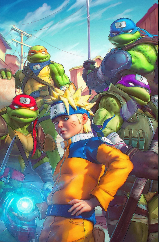 Teenage Mutant Ninja Turtles x Naruto #4