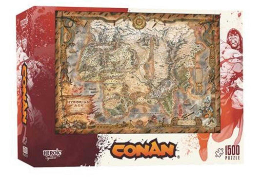 Conan Hyborian Age Map Puzzle