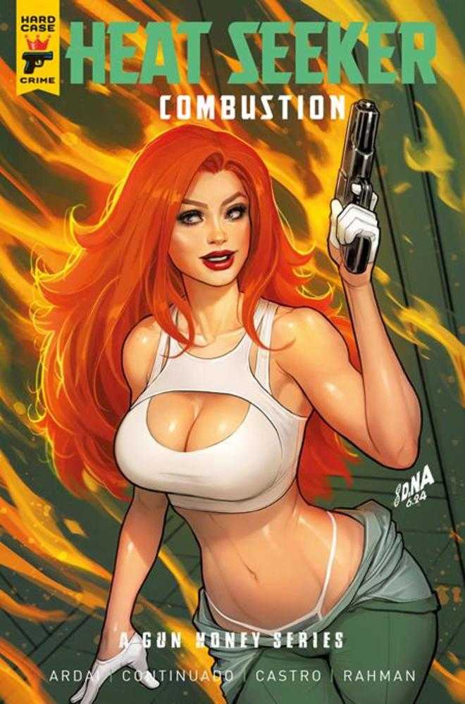 Heat Seeker Combustion A Gun Honey Series TPB Direct Market Edition David Nakayama Cover (Mature)