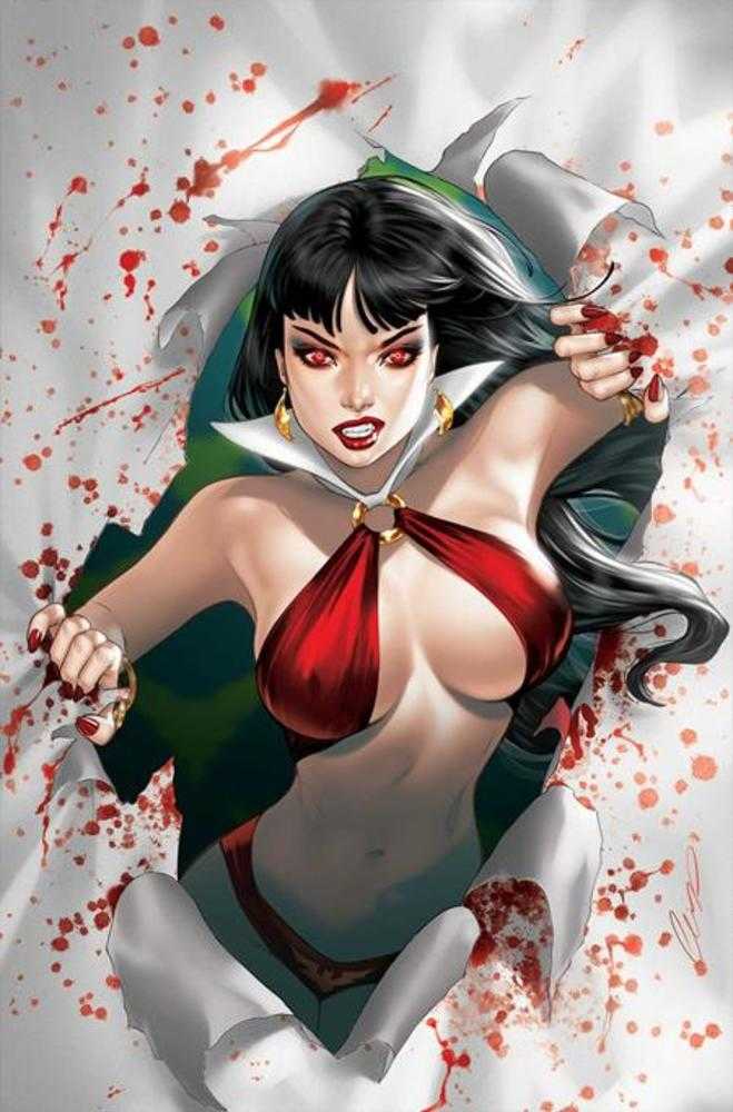 Vampirella (2025) #5 Cover K Inc 1:15 Elias Chatzoudis Full Art Variant