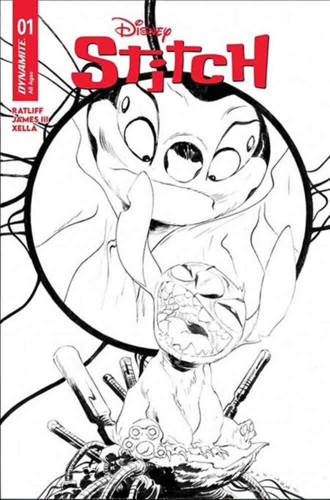 Stitch #1 Cover L 1 in 10 Inc Jae Lee Line Art
