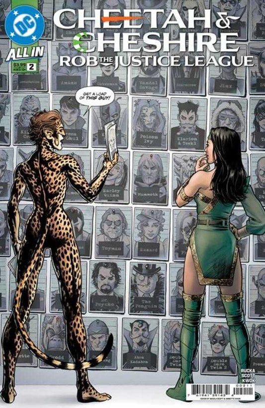Cheetah And Cheshire Rob The Justice League #2 (Of 6) Cover A Nicola Scott