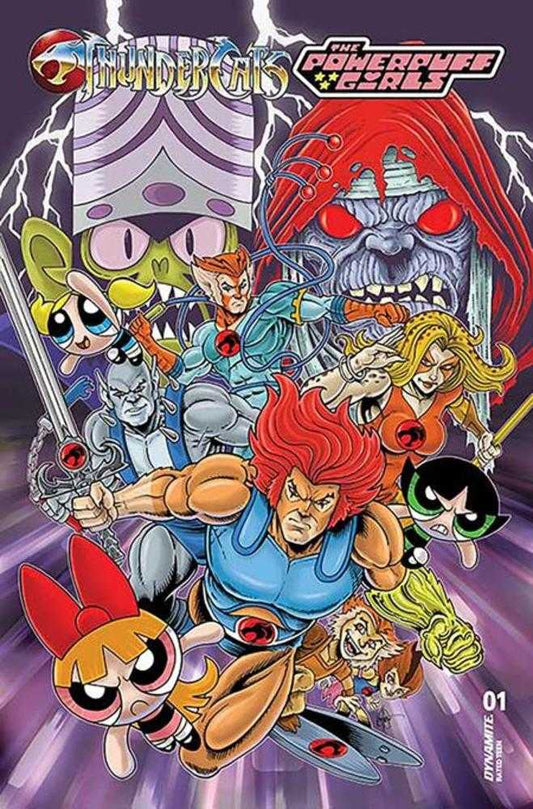 Thundercats Powerpuff Girls #1 Cover M Ken Haeser Original Foc Bonus Variant