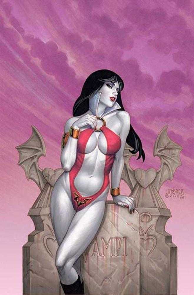 Vampirella Armageddon #2 Cover Q 1 in 10 Joseph Michael Linsner Foc Bonus Foil Full Art Variant