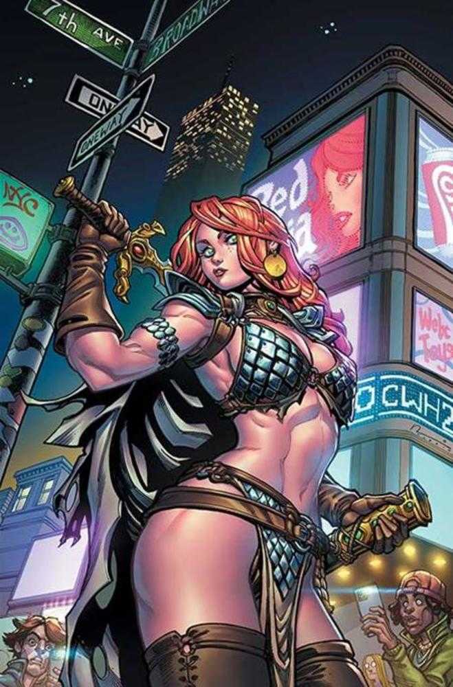 Sonja Reborn #1 Cover W 1 in 10 Inc Chad Hardin Foil Full Art Variant