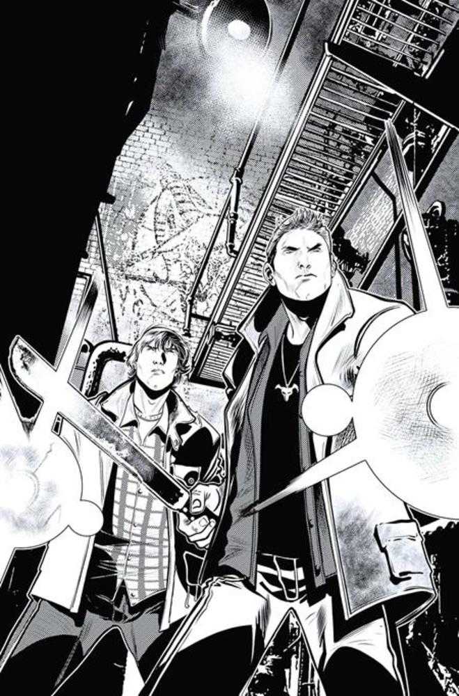Supernatural #2 Cover H Inc 1:15 Eder Messias Line Art Full Art Variant