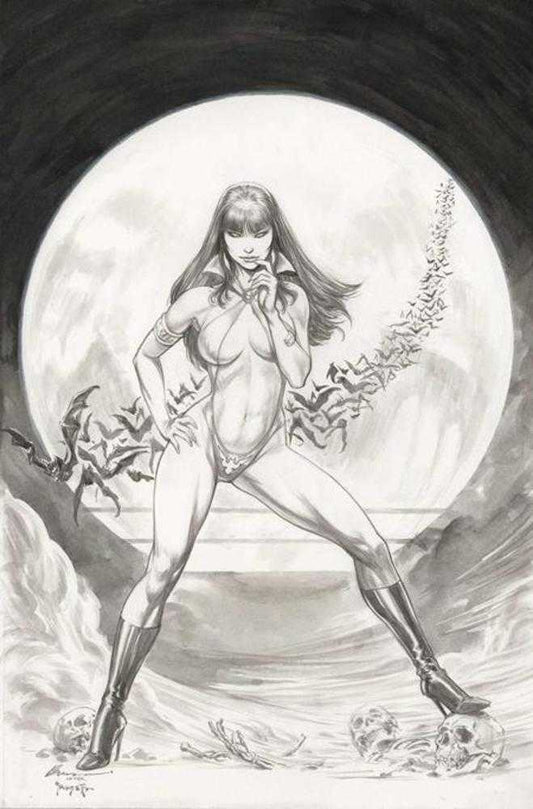 Vampirella Halloween Horror #1 Cover O Inc 1:5 Buzz Line Art Virgin Foc Bonus Variant