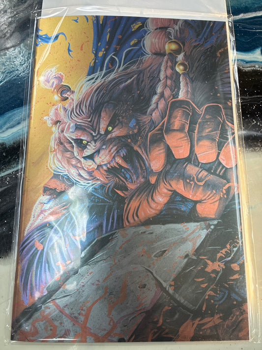 Invincible battle beast #5 Poncho Exclusive Virgin Foil