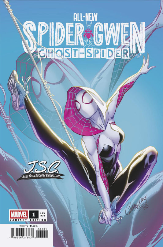 All-New Spider-Gwen: The Ghost-Spider #1 J. Scott Campbell Just Spectacular Collection Variant