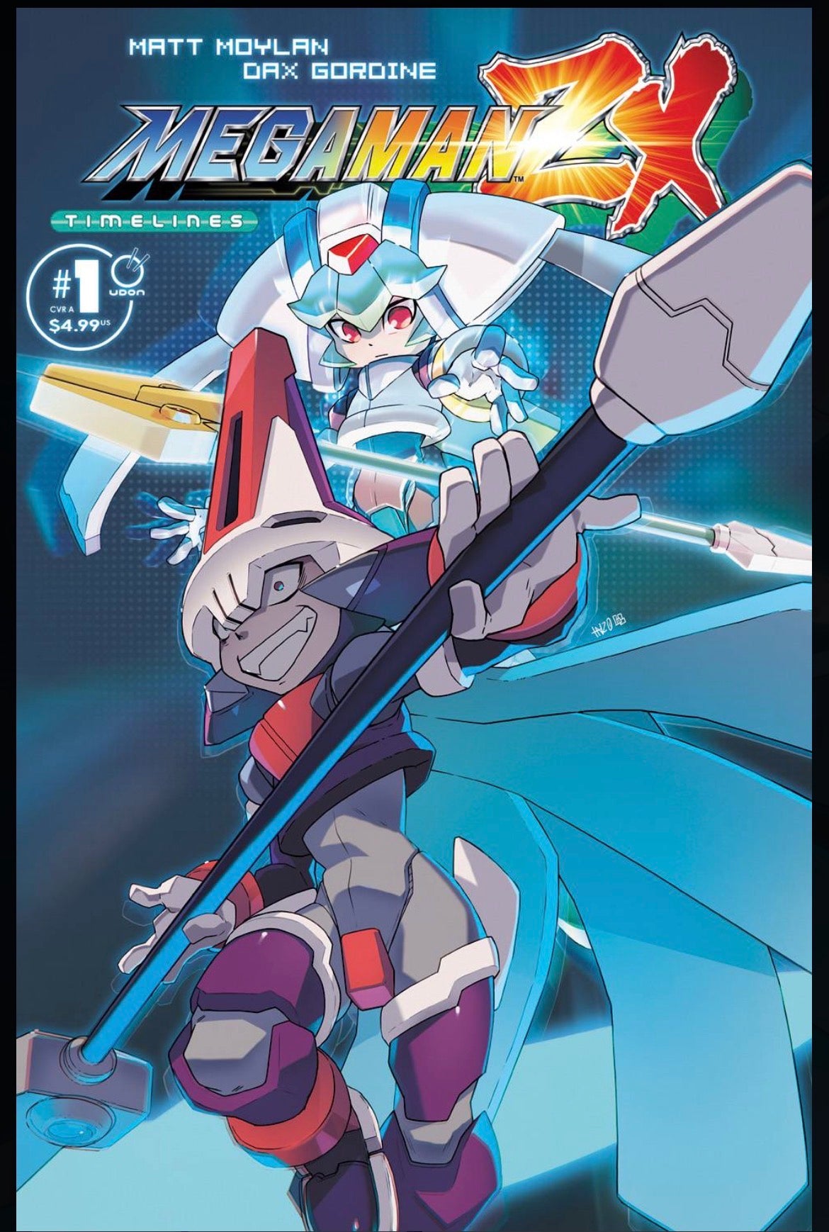 MEGA MAN ZX TIMELINES #1 (ONE SHOT) CVR B HANZO STEINBACH VAR