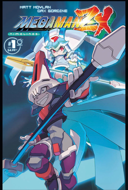 MEGA MAN ZX TIMELINES #1 (ONE SHOT) CVR B HANZO STEINBACH VAR