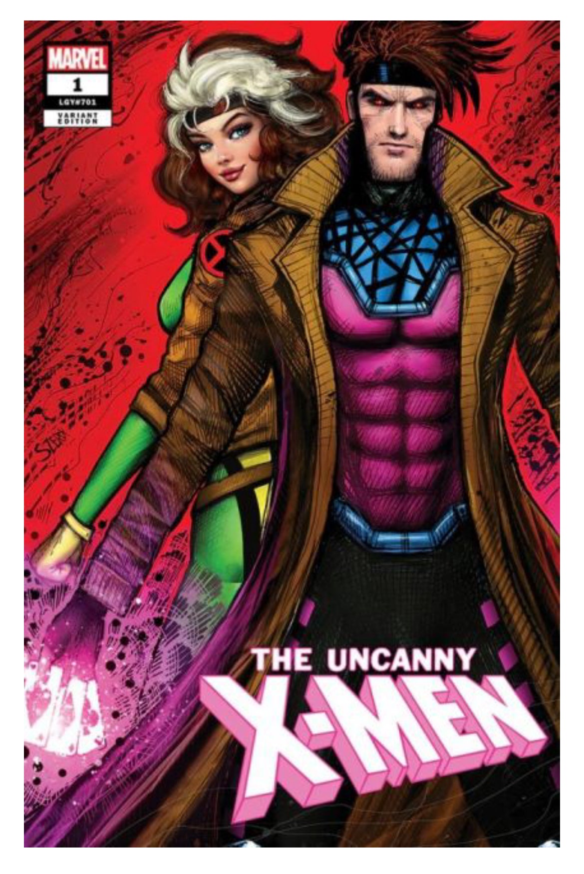 Uncanny X-Men #1 Nathan Szerdy Trade variant