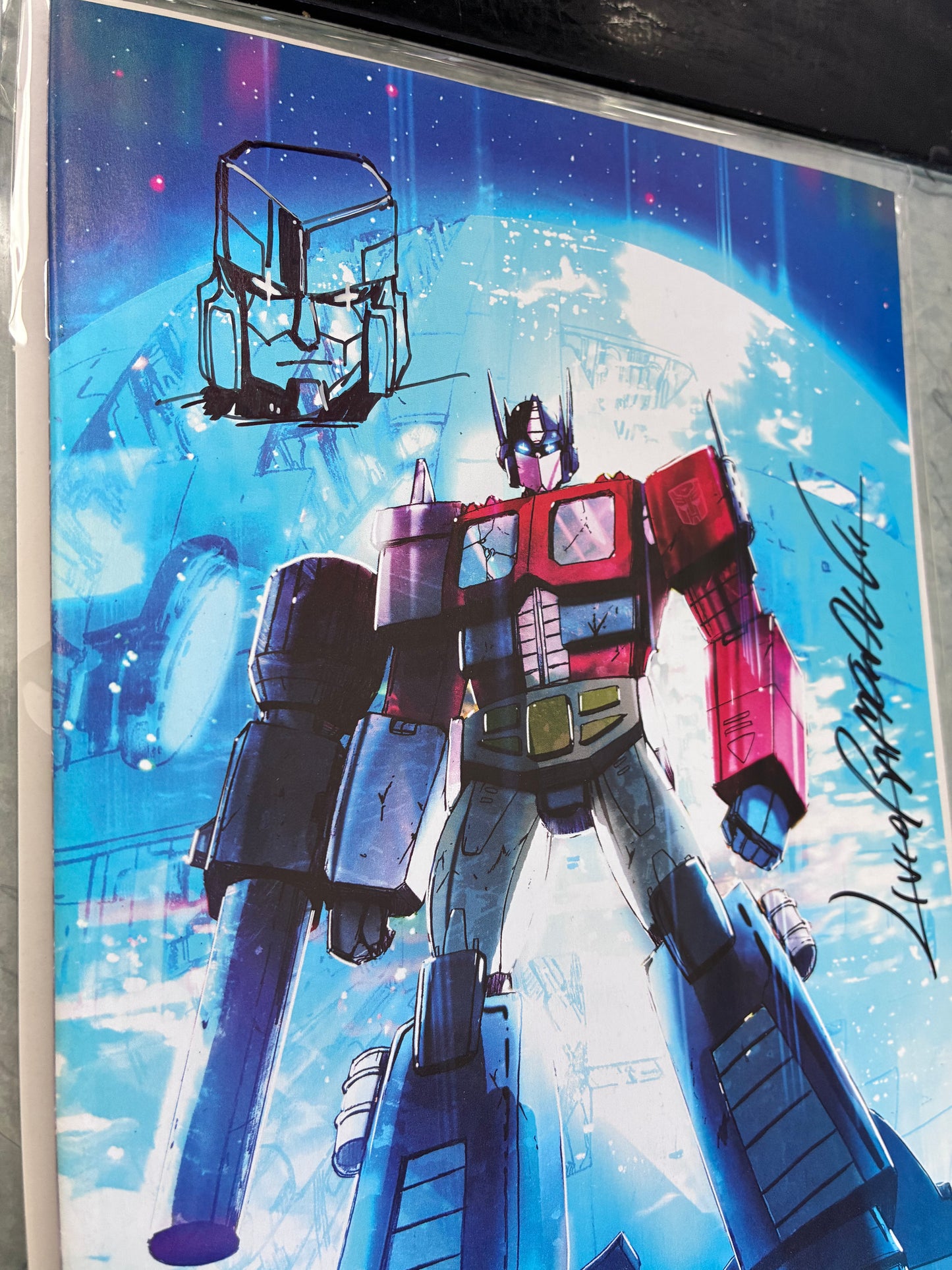 Transformers #10 Livio Ramondelli SDCC exclusive virgin