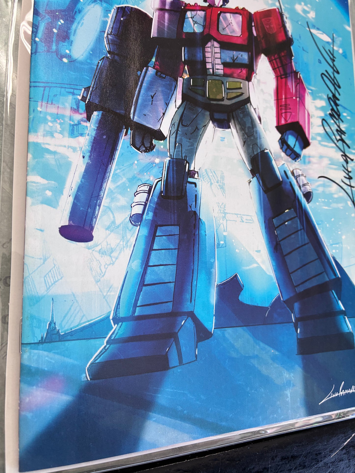 Transformers #10 Livio Ramondelli SDCC exclusive virgin