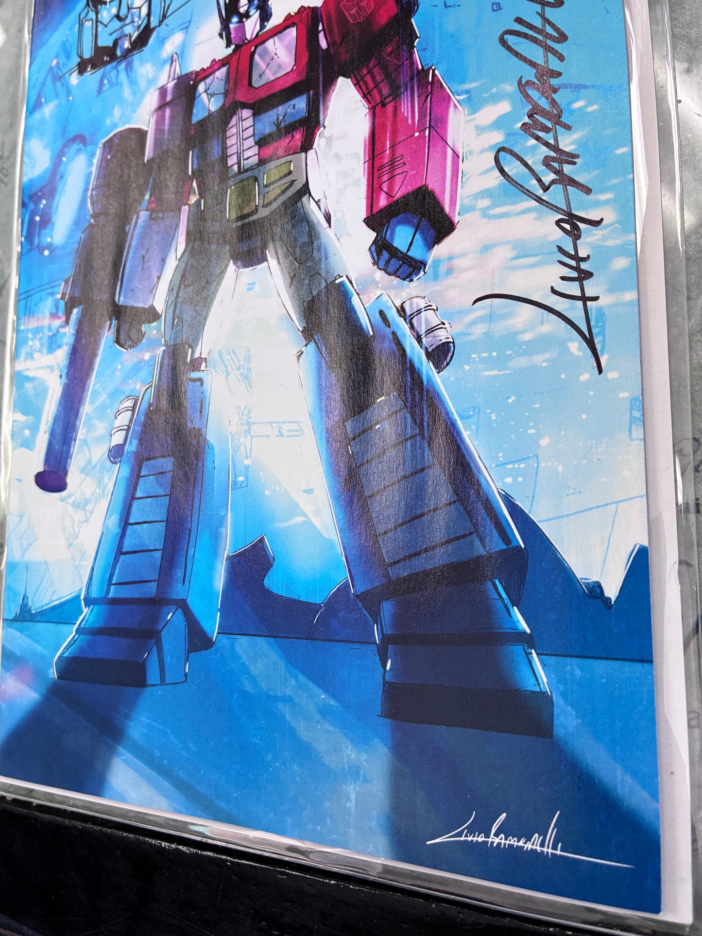 Transformers #10 Livio Ramondelli SDCC exclusive virgin
