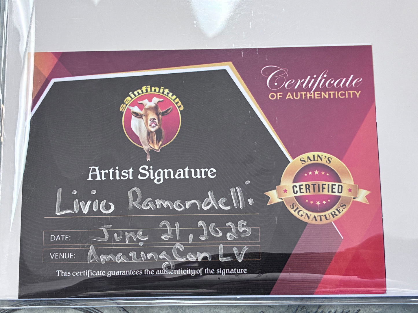 Transformers #10 Livio Ramondelli SDCC exclusive virgin