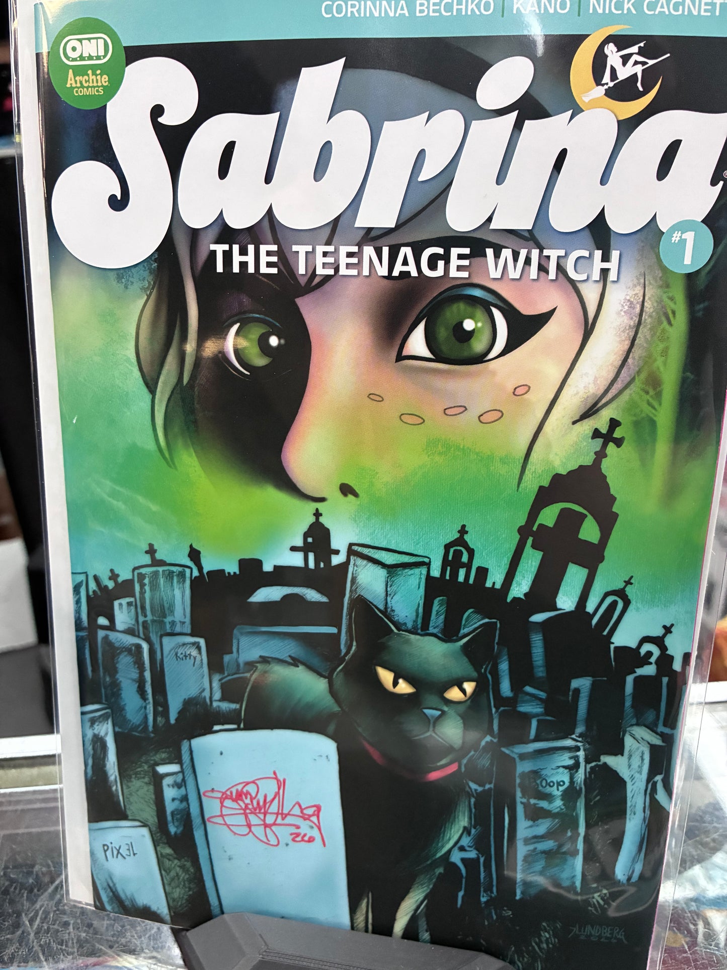 Sabrina #1 Signed Jesse Lundberg Exclusive