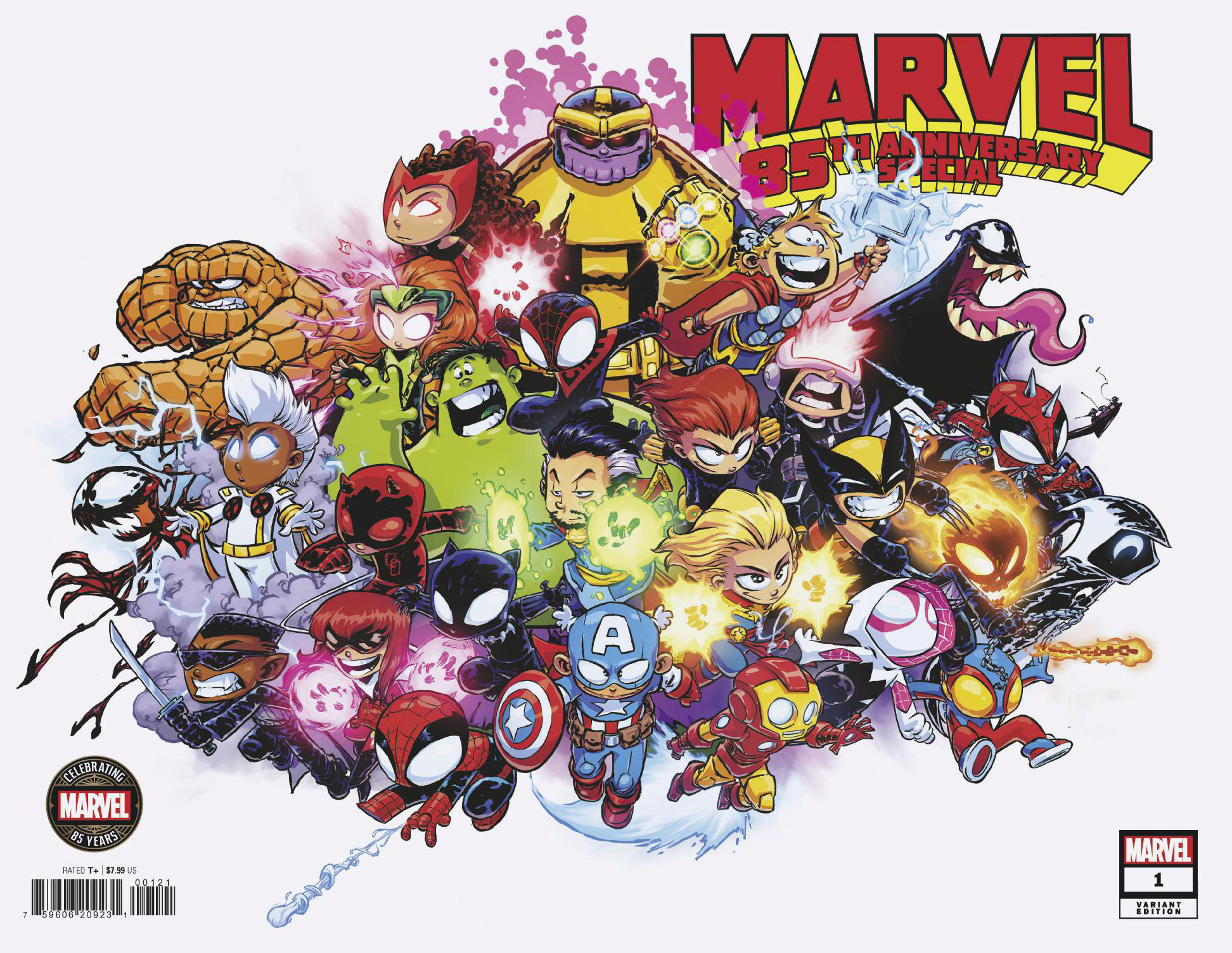 Marvel 85th Anniversary Special Wraparound Cover - Sain Comics