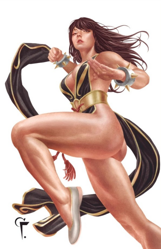 Street Fighter #1 - Felix Leon - 2025 White Reprint - Virgin (Limited 500)