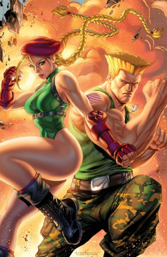 Street Fighter #1 - Tyler Kirkham - 2025 Sunset Reprint - Virgin (Limited 500)